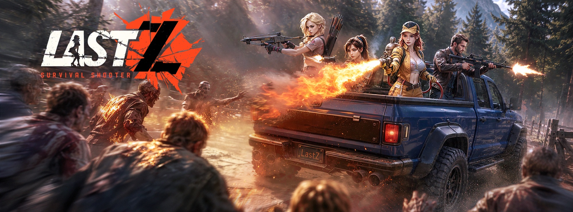 Last Z: Survival Shooter — squad key art